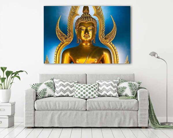 Arany buddha szobor (vászonkép)