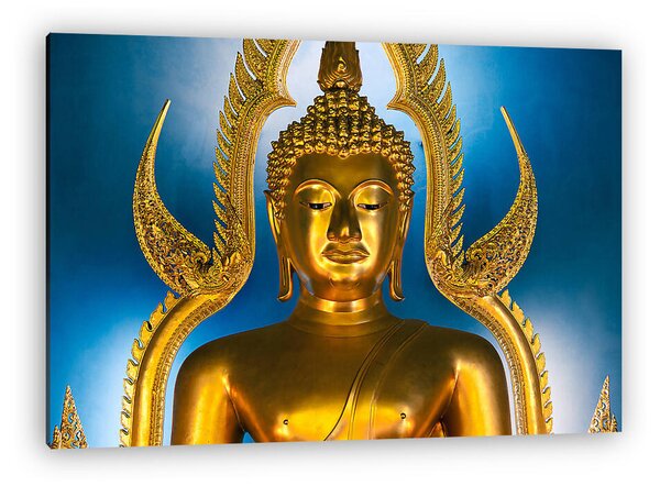 Arany buddha szobor (vászonkép)
