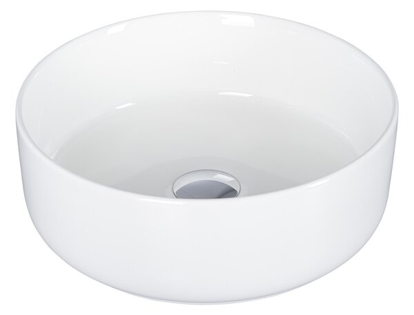 Eros SIMPLE 8 - PULTRA ültethető - Top Counter - porcelán mosdó - 36 x 36 x 13 cm