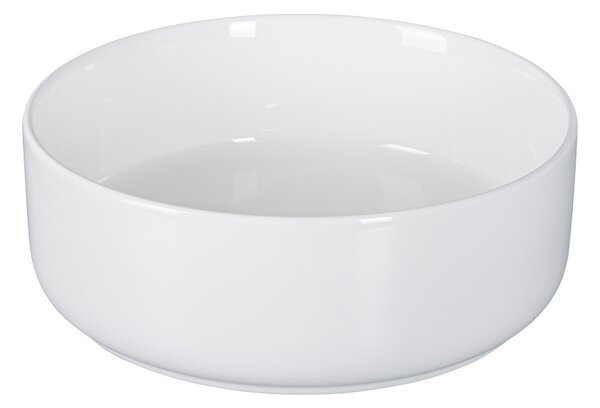 Eros SIMPLE 8 - PULTRA ültethető - Top Counter - porcelán mosdó - 36 x 36 x 13 cm