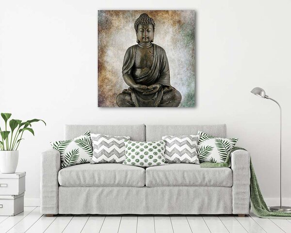 Ülő Buddha (vászonkép)