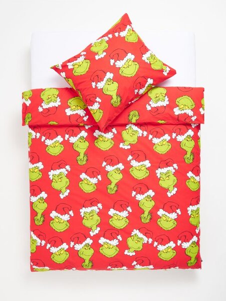 Sinsay - Ágynemű-garnitúra Grinch - piros
