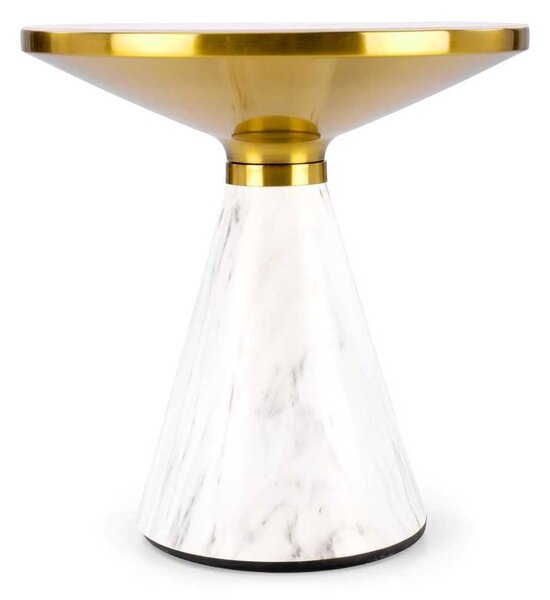 Ryker dohányzóasztal, márvány / arany