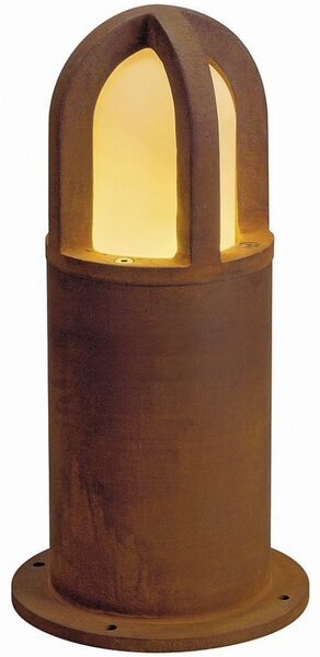 Kültéri állólámpa 40 cm, rozsda színű (Rusty Cone)