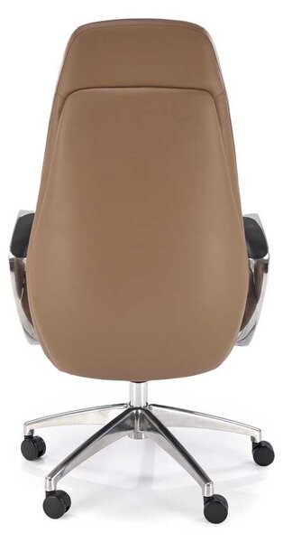 Sleek irodai fotel, barna