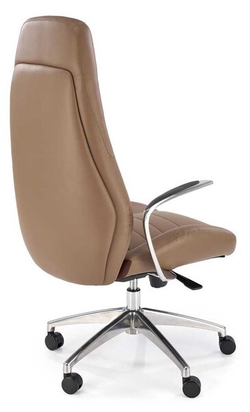 Sleek irodai fotel, barna