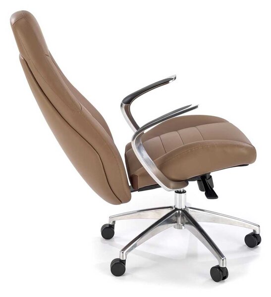 Sleek irodai fotel, barna