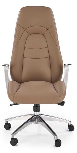 Sleek irodai fotel, barna