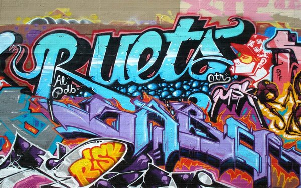 Fotótapéta Fal graffitivel, Tiniknek szánt fotótapéta, Népszerű fotótapéta, u11783 - Tapeko.hu