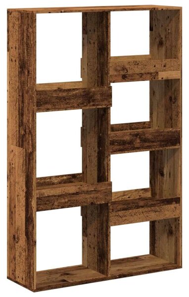 VidaXL antik fa színű szerelt fa térelválasztó 100 x 33 x 155,5 cm