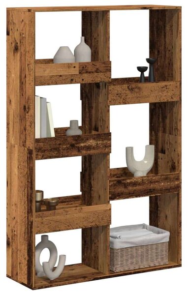 VidaXL antik fa színű szerelt fa térelválasztó 100 x 33 x 155,5 cm