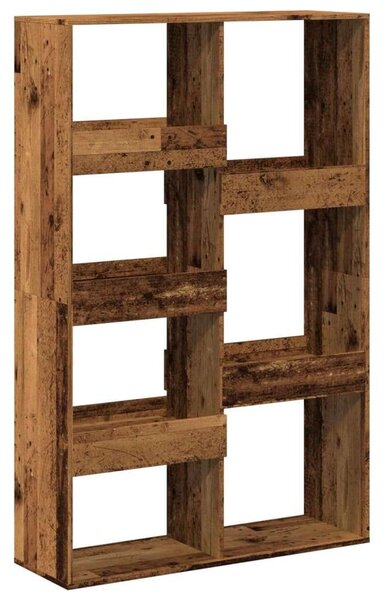 VidaXL antik fa színű szerelt fa térelválasztó 100 x 33 x 155,5 cm