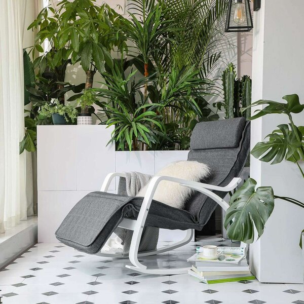 SONGMICS Hintaszék - Kényelmes Relax Fotel - 121,5x67x84 cm
