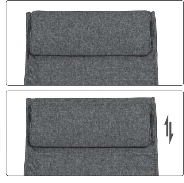 SONGMICS Hintaszék - Kényelmes Relax Fotel - 121,5x67x84 cm