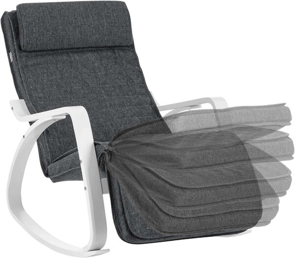 SONGMICS Hintaszék - Kényelmes Relax Fotel - 121,5x67x84 cm