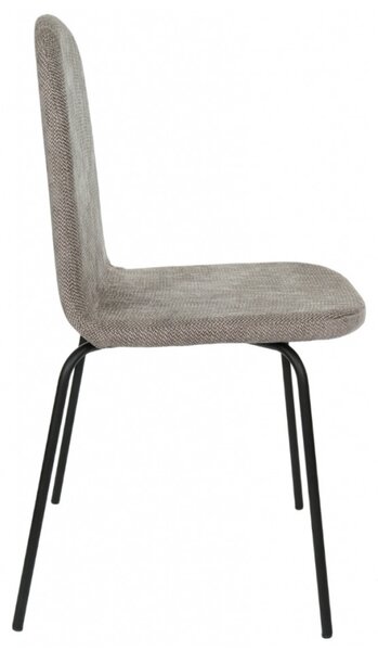 GRO-Malmo Steel Black modern fémvázas tárgyalószék