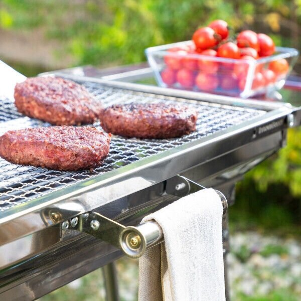 InnovaGoods LEO-5722 Faszenes grillsütő, összecsukható