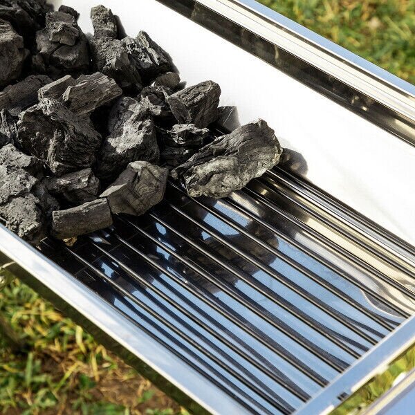 InnovaGoods LEO-5722 Faszenes grillsütő, összecsukható