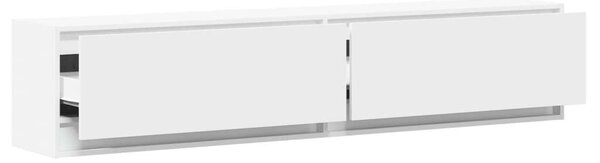 VidaXL Falra Szerelhető TV Szekrény - Fehér - 180 cm