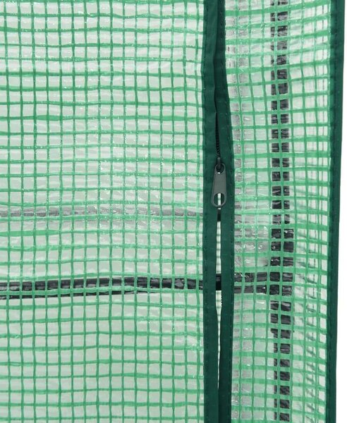 VidaXL Magaságyás Melegháztakaróval - 160x40x138 cm
