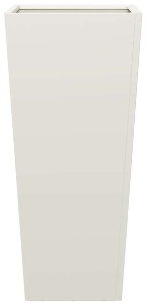 VidaXL Virágtartó - Fém - Fehér - 35x35x75 cm - 2 db