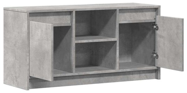 VidaXL LED-es TV Szekrény - Beton Szürke - 100x34x50 cm