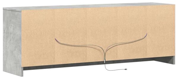VidaXL TV-szekrény - Modern Beton Szürke - 140cm