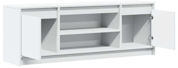 VidaXL LED-es TV-szekrény - Fehér - 140cm