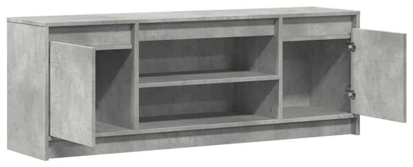 VidaXL TV-szekrény - Modern Beton Szürke - 140cm