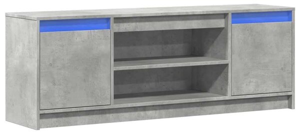 VidaXL TV-szekrény - Modern Beton Szürke - 140cm
