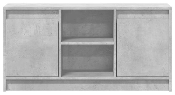 VidaXL LED-es TV Szekrény - Beton Szürke - 100x34x50 cm