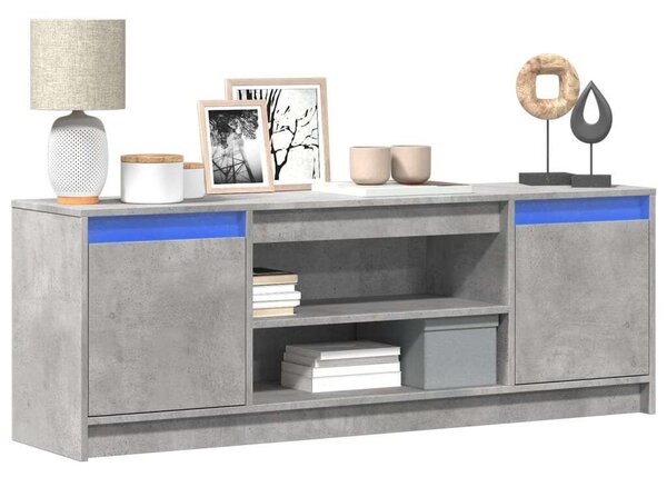 VidaXL TV-szekrény - Modern Beton Szürke - 140cm