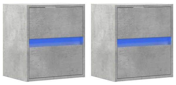 VidaXL Falra Szerelhető TV Szekrény Szett - 2 db - 41x31x45 cm