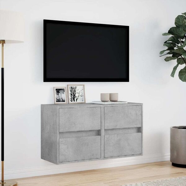 VidaXL Falra Szerelhető TV Szekrény Szett - 2 db - 41x31x45 cm