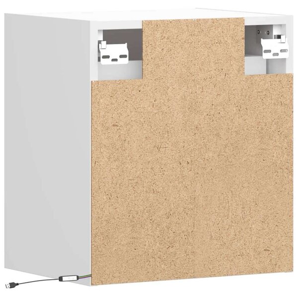 VidaXL Fali TV Szekrény - 2 db - Fehér - 41x31x45 cm
