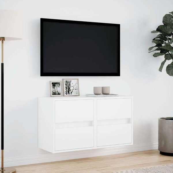 VidaXL Fali TV Szekrény - 2 db - Fehér - 41x31x45 cm