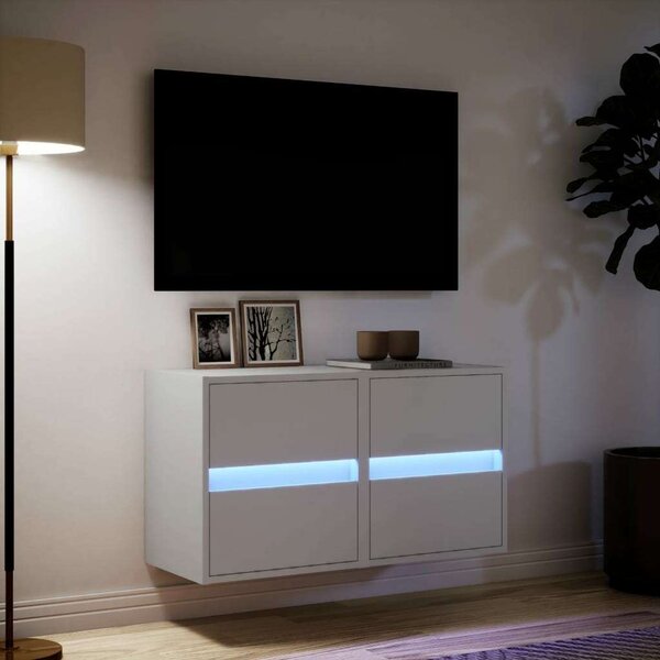 VidaXL Fali TV Szekrény - 2 db - Fehér - 41x31x45 cm
