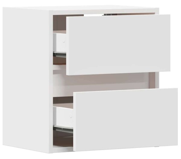 VidaXL Fali TV Szekrény - 2 db - Fehér - 41x31x45 cm