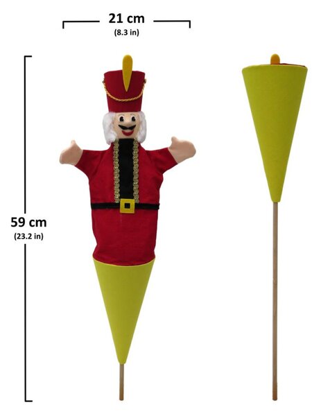 Diótörő (59cm) 3 az 1-ben báb