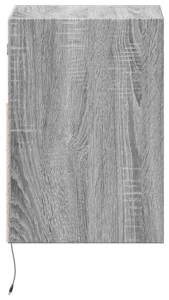 VidaXL Falra Szerelhető TV Szekrény Szett - Sonoma Szürke - 2 db - 41x31x45 cm