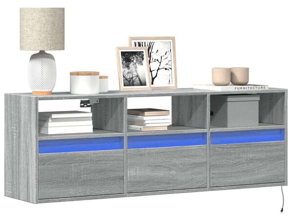 VidaXL Falra Szerelhető TV Szekrény - 130x31x45 cm