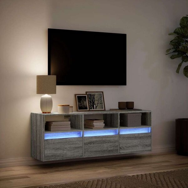 VidaXL Falra Szerelhető TV Szekrény - 130x31x45 cm
