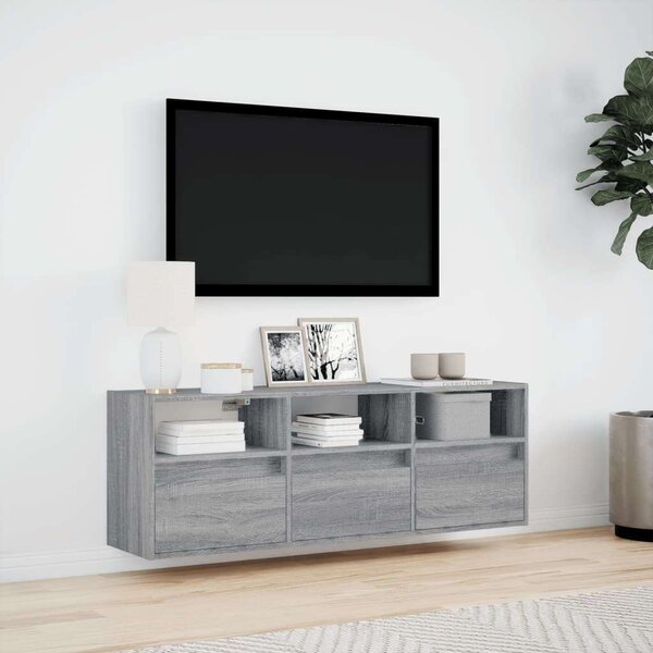 VidaXL Falra Szerelhető TV Szekrény - 130x31x45 cm