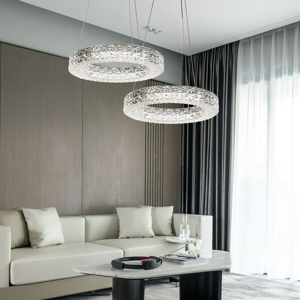 LED lámpa MS004-CP 40cm CHROME