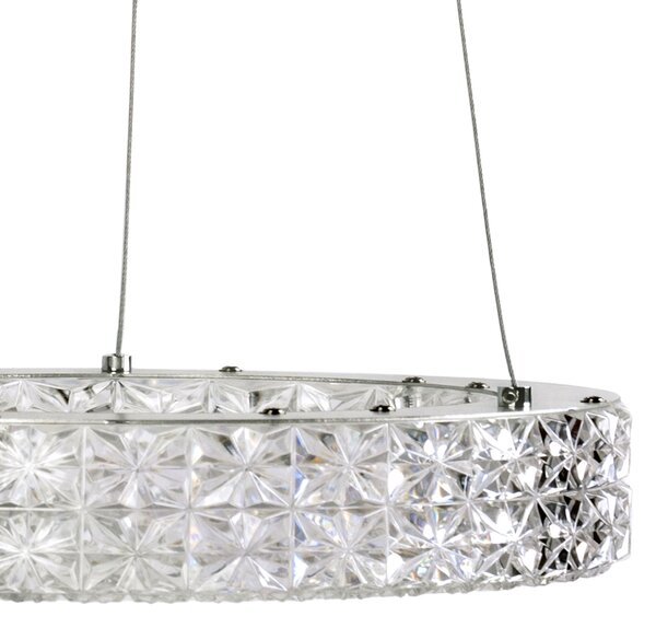 LED lámpa MS004-CP 40cm CHROME