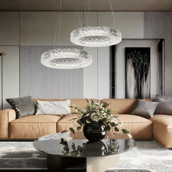LED lámpa MS004-CP 40cm CHROME