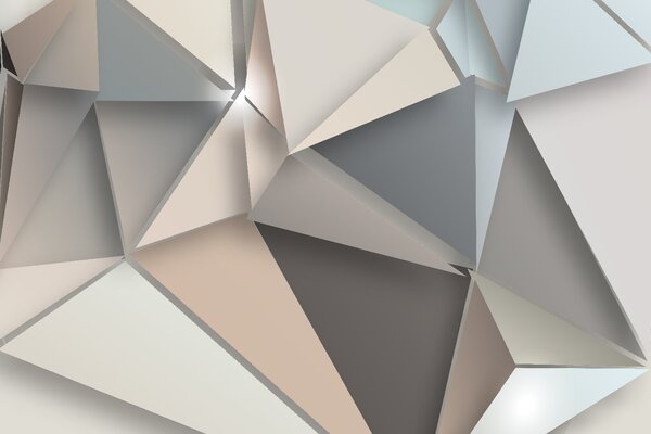 Fotótapéta Absztrakt geometriai formák lágy színekben, Geometriai 3D fotótapéta, Népszerű fotótapéta, u42871 - Tapeko.hu