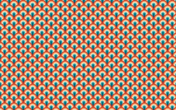 Fotótapéta Piros és kék körök mintája, Designer fali fotótapéta, Népszerű fotótapéta, u51624 - Tapeko.hu