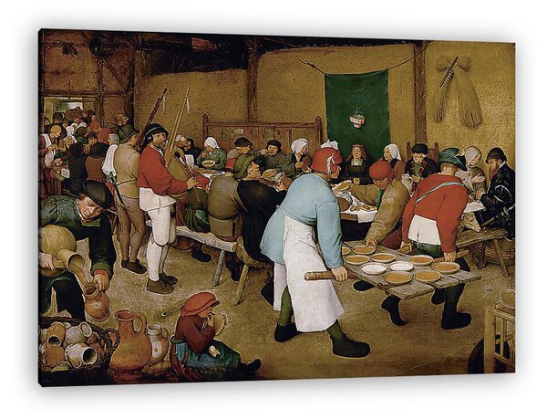 Pieter Bruegel the Elder: Parasztlakodalom (vászonkép)