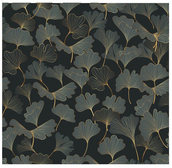 Fotótapéta Elegáns ginkgo levél mintás design, Modern fotótapéta, Modern fotótapéta, u53248 - Muralas.hu